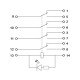 Реле промежуточное электромагнитное 3А 4 контакта 12В AC АСКО-УКРЕМ MY4