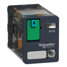 Реле силовое 2CO 15А 48В DC со светодиодом Schneider Electric RPM