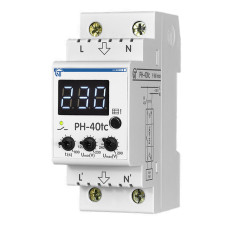Реле напряжения 40А 1-фазное 230В AC Новатек-Электро РН-40TC