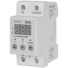 Реле контроля напряжения 1-фазное 32А 230В E.NEXT e.control.v08