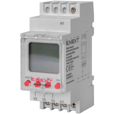 Таймер астрономический одноканальный 16А 230В E.NEXT e.control.t10m