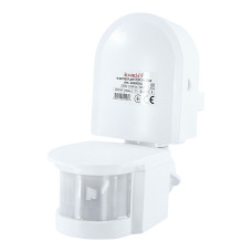 Датчик движения угловой 180° 1200Вт IP44 белый E.NEXT e.sensor.pir.10F