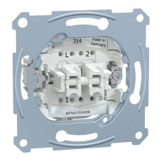 Механізм 2-клавішного вимикача Schneider Electric Merten, MTN3115-0000