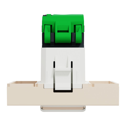Розетка комп'ютерна Cat.5e прихована слонова кістка Schneider Electric Unica New, NU341144