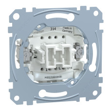 Механізм 1-клавішного кнопкового вимикача Schneider Electric Merten, MEG3160-0000