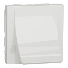 Лицевая панель вывода кабеля 2-модульная белая Schneider Electric Unica New, NU386218