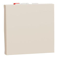 Кнопка 2-модульная слоновая кость Schneider Electric Unica New