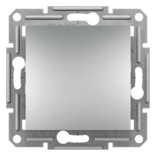 Заглушка 2-модульная алюминий Schneider Electric Asfora