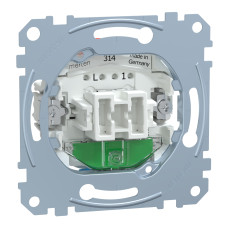 Механізм 1-клавішного вимикача Schneider Electric Merten, MEG3606-0000