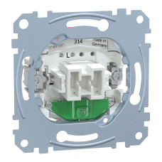 Механізм 1-клавішного вимикача з підсвічуванням Schneider Electric Merten, MEG3636-0000