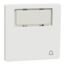 Накладка выключателя матовая белая Schneider Electric Merten System Design, MTN3365-6037
