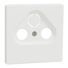 Накладка розетки матовая белая Schneider Electric Merten System Design, MTN4123-6037