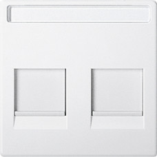 Накладка пилозахищена полярно-біла Schneider Electric Merten System M, MEG4564-0419