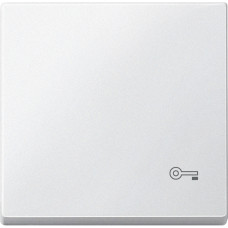 Накладка выключателя полярно-белая Schneider Electric Merten System M, MEG3303-0419