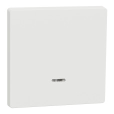 Накладка выключателя матовая белая Schneider Electric Merten System Design, MTN3320-6037