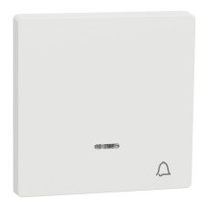 Накладка выключателя матовая белая Schneider Electric Merten System Design, MTN3325-6037