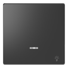 Накладка выключателя антрацит Schneider Electric Merten System Design, MEG3322-6034
