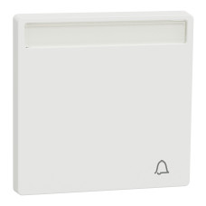 Накладка выключателя матовая белая Schneider Electric Merten System Design, MTN3360-6037