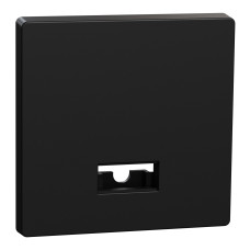 Накладка выключателя матовая чёрная Schneider Electric Merten System M, MEG3350-0403