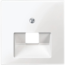 Накладка RJ-45 глянцева біла Schneider Electric Merten, MTN296219