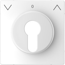 Накладка выключателя лотосовая белая Schneider Electric Merten System Design, MEG3883-6035