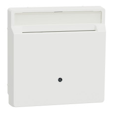 Накладка выключателя матовая белая Schneider Electric Merten System Design, MTN3854-6037