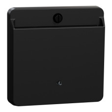 Накладка матовая чёрная Schneider Electric Merten System M, MEG3854-0403