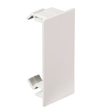 Накладка з кришкою з'єднувальний полярно-біла Schneider Electric OptiLine 45, ISM10903P