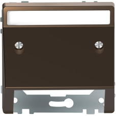 Накладка с наклоном центральная мокко Schneider Electric Merten D-Life, MEG4540-6052