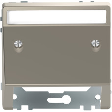 Накладка с наклоном центральная никель Schneider Electric Merten D-Life, MEG4540-6050