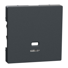 Лицевая панель выключателя антрацит Schneider Electric Merten System M, MEG3380-0414