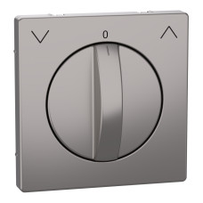 Лицевая панель выключателя жалюзи никель Schneider Electric Merten D-Life, MEG3875-6050