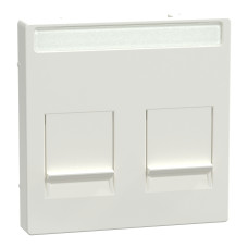 Лицевая панель полярно-белая Schneider Electric Merten System M, MEG4564-0319