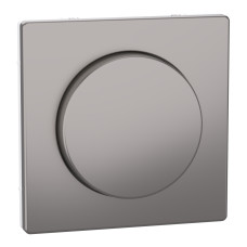 Лицевая панель поворотного диммера никель Schneider Electric Merten D-Life, MEG5250-6050