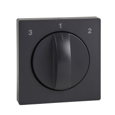 Лицевая панель выключателя антрацит Schneider Electric Merten System M, MTN437114