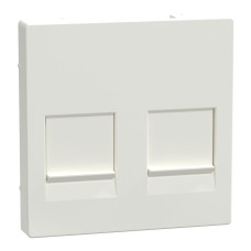 Лицевая панель полярно-белая Schneider Electric Merten System M, MEG4562-0319