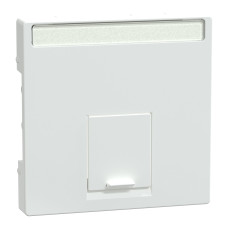 Лицевая панель 1-местная активно-белая Schneider Electric Merten System M, MEG4573-0325