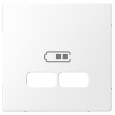 Лицьова панель з USB лотос Schneider Electric Merten D-Life, MEG4367-6035