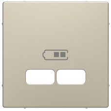 Лицьова панель з USB сахара Schneider Electric Merten D-Life, MTN4367-6033