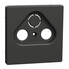 Лицьова панель розетки TV+SAT антрацит Schneider Electric Merten D-Life, MEG4123-6034
