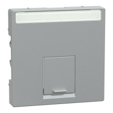 Лицевая панель компьютерной розетки антрацит Schneider Electric Merten System M, MTN465860