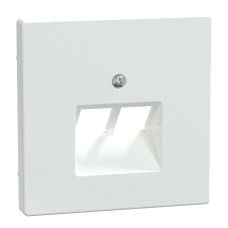 Лицевая панель 2-местной розетки лотос Schneider Electric Merten D-Life, MEG4522-6035
