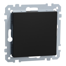 Лицьова панель матова чорна Schneider Electric Merten System M, MEG4075-0403