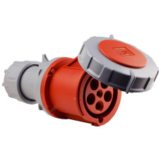 Розетка 5P 63А IP67 переносная красная АСКО-УКРЕМ 27 COMBI