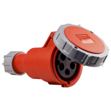 Розетка 5P 16А IP67 переносная красная АСКО-УКРЕМ 27 COMBI
