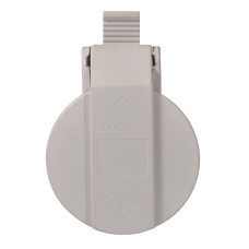 Розетка 2P+PE 16А 220В IP44 переносная белая АСКО-УКРЕМ, A0080030009