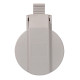 Розетка 2P+PE 16А 220В IP44 переносная белая АСКО-УКРЕМ, A0080030009