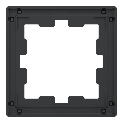Рамка 1-местная чёрный оникс Schneider Electric Merten D-Life