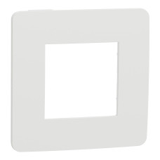 Рамка 1-местная белая Schneider Electric Unica Studio Color, NU280218
