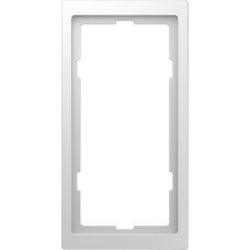 Рамка 2-местная белая Schneider Electric Merten D-Life